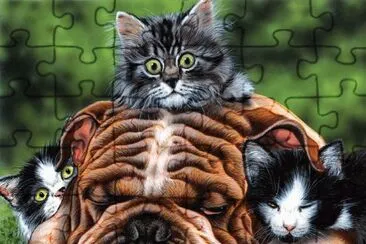 The Baby sitter jigsaw puzzle