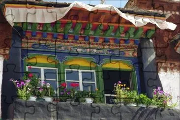 Tibetan House at Lhasa