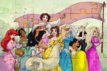 Princesses jigsaw puzzle