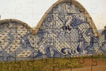 Fundos da Igreja da Pampulha - Belo Horizionte - M