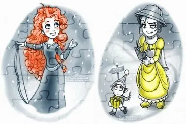 Merida Jane jigsaw puzzle