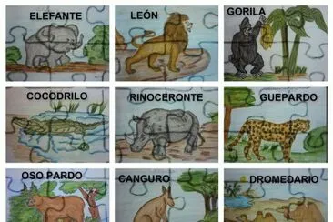 פאזל של ANIMALES DEL MUNDO