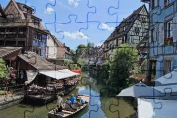 Old_Town-Colmar-France jigsaw puzzle