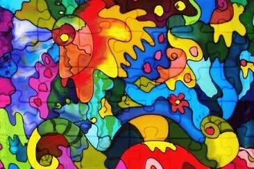 Batik art by Phyllis Boger