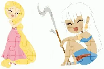 פאזל של Rapunzel Kida