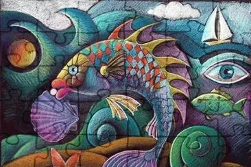 פאזל של Fish by Karin Zeller