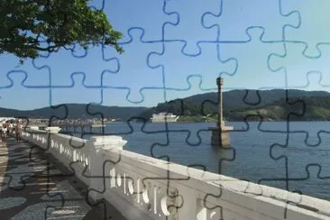 Orla de Santos - SP jigsaw puzzle