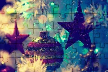 Enfeites de natal jigsaw puzzle