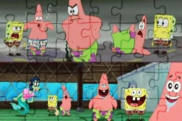 Bob Esponja jigsaw puzzle
