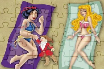 SnowWhite Aurora jigsaw puzzle