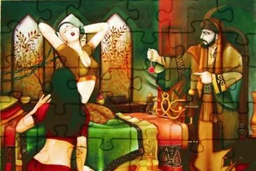 Iraqi art by Nasir Thamir