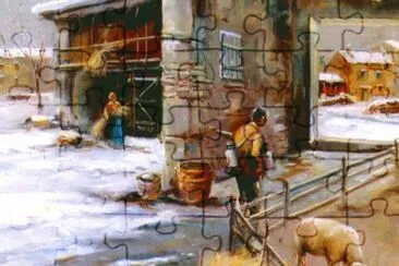Pintura jigsaw puzzle