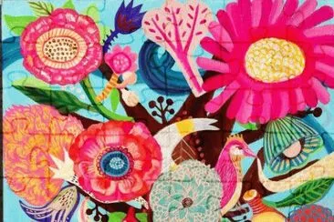Bohemian naive Folk art