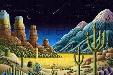Arizona Desert by Andy Russell jigsaw puzzle