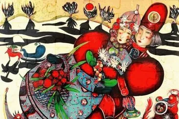 Canadian art jigsaw puzzle