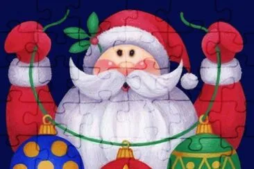 Santa Claus with Chrismas Ball 's