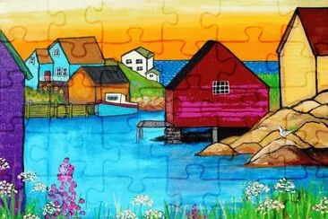 פאזל של Peggy 's Cove  Nova Scotia