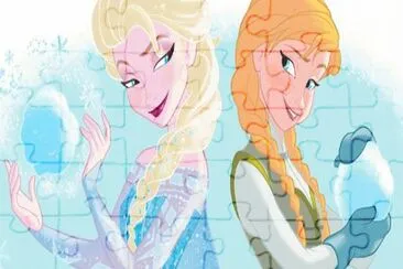 Elsa Anna jigsaw puzzle