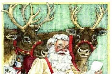 Santa and Crew