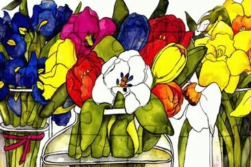 Vases with Flowers jigsaw puzzle
