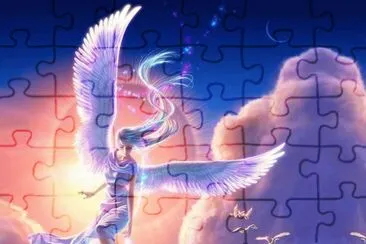 Angel generoso jigsaw puzzle