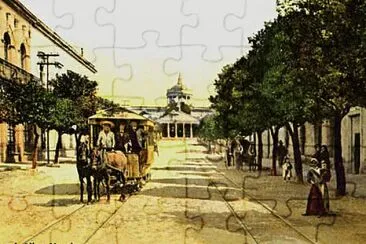 TRANVÃA EN GUADALALARA 1890.