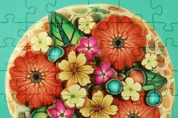 Clay Focal Bead