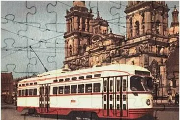 פאזל של TRANVÃA CD. DE MÃ‰XICO, 1968.