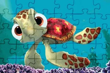 פאזל של turtle disney