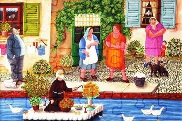 Sailing Pastor by Giovani Paolo Rossi jigsaw puzzle