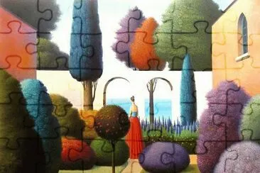 In the Garden by Evgini Goediets