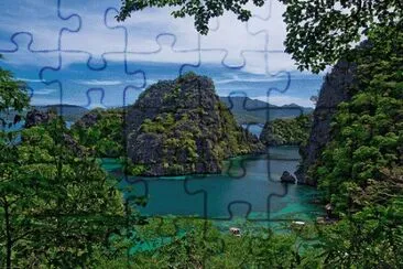 Isla Coron. Filipinas jigsaw puzzle