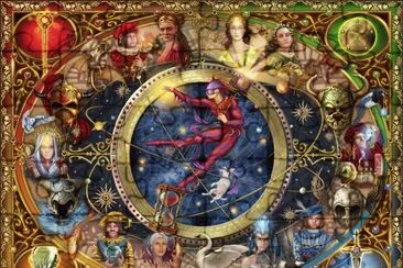 פאזל של Legacy of the Divine Tarot Montage