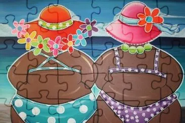 פאזל של Ladies on the Beach