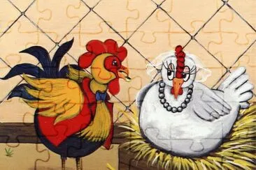 Family conversation by Catherine Musnier jigsaw puzzle