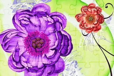 Art Flower jigsaw puzzle