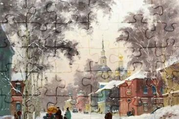 Pintura jigsaw puzzle