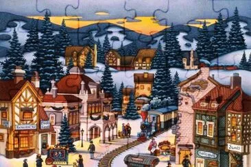 Canadian village