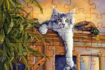 gato jigsaw puzzle
