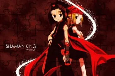 פאזל של shaman king