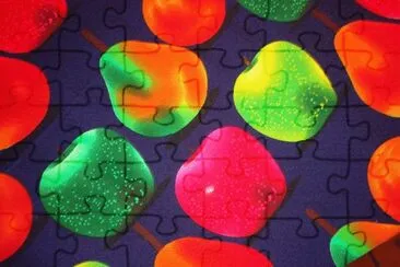 MANZANAS DE COLORES jigsaw puzzle