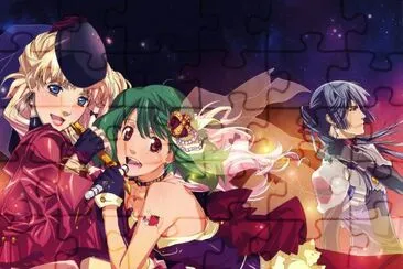 Macross Frontier 11 jigsaw puzzle