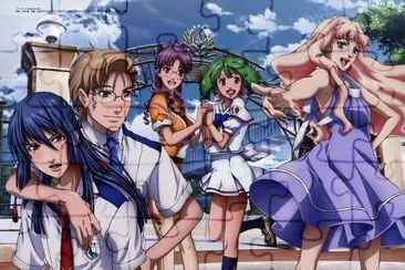 Macross Frontier 22 jigsaw puzzle