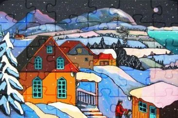 Winter by Louise Marion jigsaw puzzle