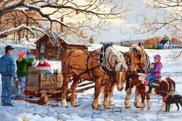 Winter in the USA by Clayton Weirs