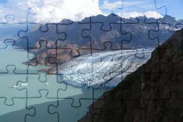 Glaciar Viedma. Argentina jigsaw puzzle