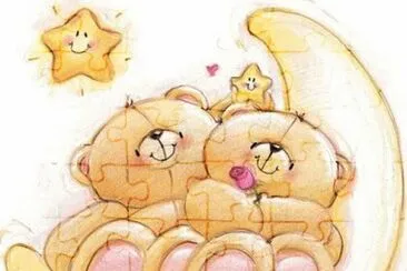 ositos en la luna