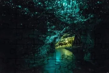 Cuevas de Waitomo Glowworm. Nueva Zelanda