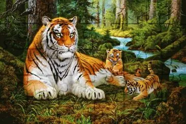 פאזל של tigres