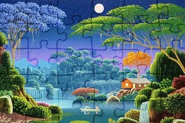 luna llena jigsaw puzzle